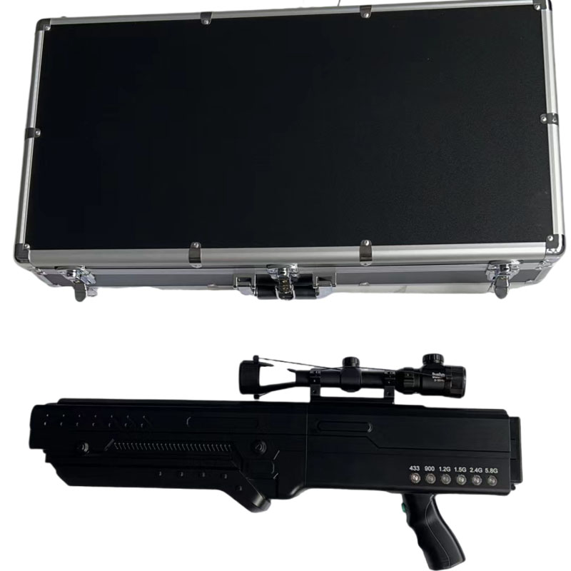  七叉镇手持便携式枪型低空防御反制六通道A型