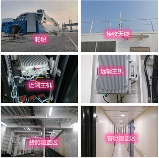  七叉镇海上游轮轮船渔船覆盖案例